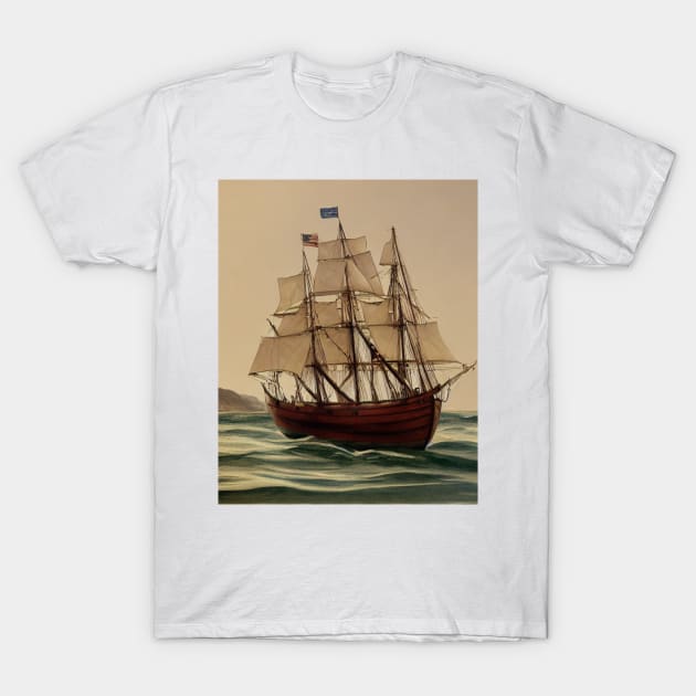 USS Peacock T-Shirt by U.S. Navy History Podcast